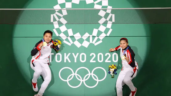 Pesan Persatuan dari Greysia Polii Usai Rebut Emas Badminton Olimpiade Tokyo 2020