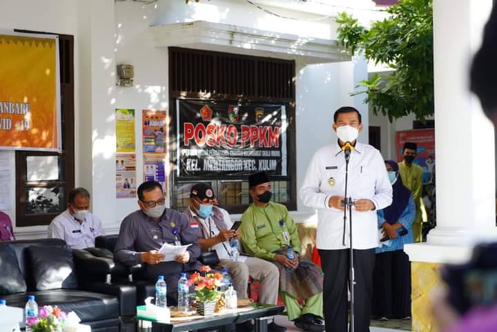 Hasil Evaluasi Sementara Kota Pekanbaru Turun ke PPKM Level lll