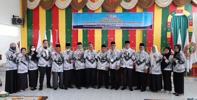 Kepengurusan YPLP Siak Periode 2020-2025 Resmi Dilantik