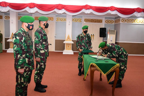 Tour of Duty, Danrem 031/WB Pimpin Sertijab Dandim 0303 Bengkalis