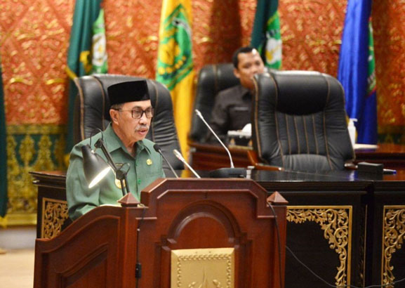 9,690 Triliun, APBD-P Riau 2021 Resmi Disahkan