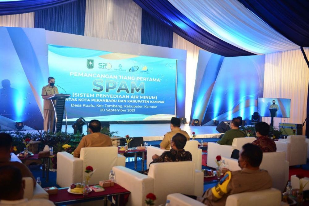 Gubri Ajak Masyarakat Sukseskan Pembangunan SPAM Pekanbaru-Kampar