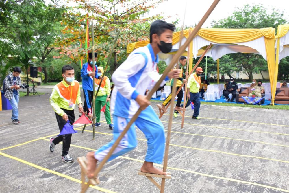 72 Peserta Ikuti Kompetisi Olahraga Tradisional