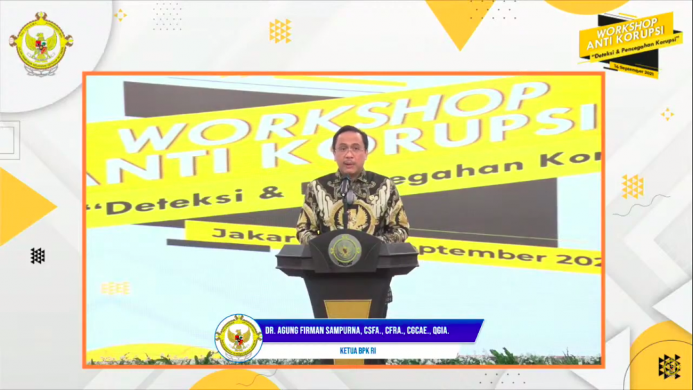 Ketua BPK RI Sampaikan Upaya Penanganan Permasalahan Anggaran PC-PEN