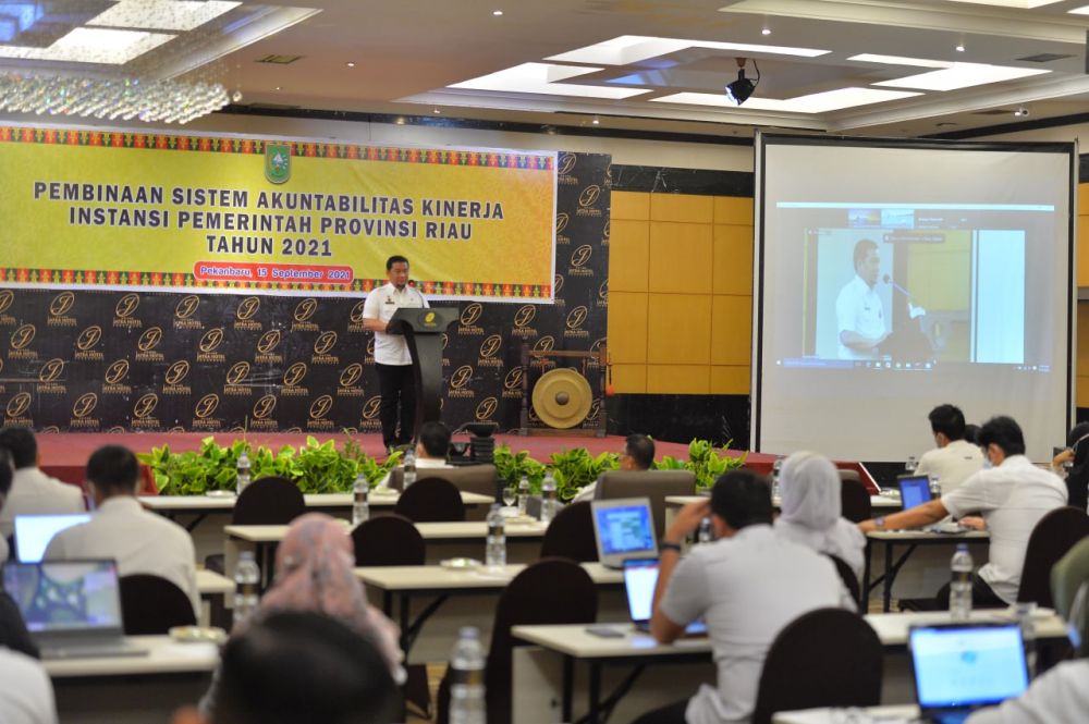 Buka Bimtek SAKIP, Asisten III Setda Riau: Upaya Wujudkan Akuntabel Pemerintahan