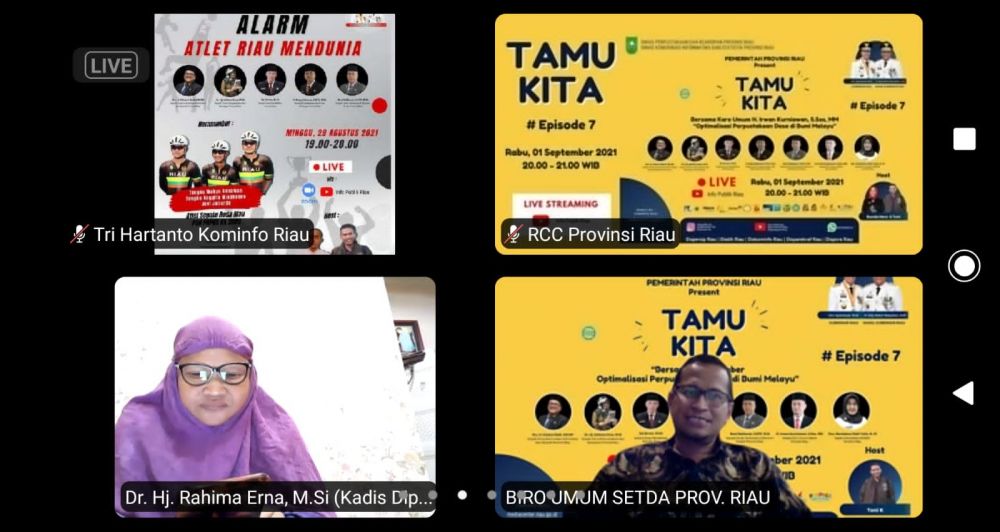 Bahas Optimalisasi Perpustakaan Desa, Kadispersip Riau: Kita Dorong Semua Desa Miliki Perpustakaan