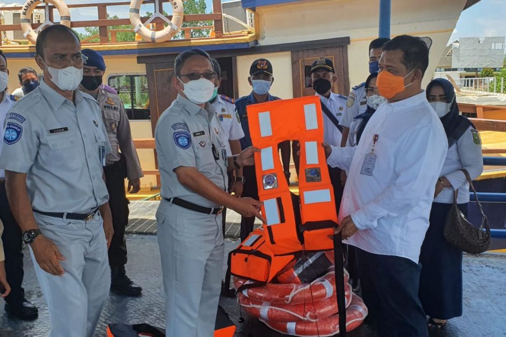 Pastikan Keselamatan Penumpang, Kadishub Riau Tinjau Pelabuhan Mengkapan Buton