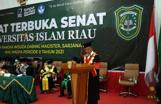 Universitas Islam Riau Wisuda 2.034 Mahasiswa