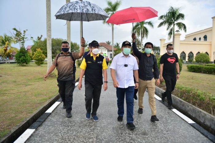 Wisata Istana Siak Kembali Dibuka, Gubri Pesan Pengunjung Taat Prokes