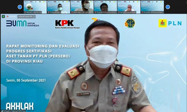 PLN Kejar Target 1.434 Sertifikasi Tanah di Riau