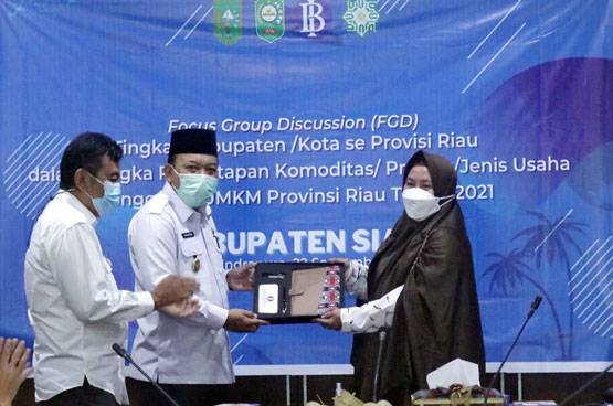 Dukung Pertumbuhan Usaha Mikro Baru, 2022 Pemkab Siak Anggarkan 6,4 Milyar