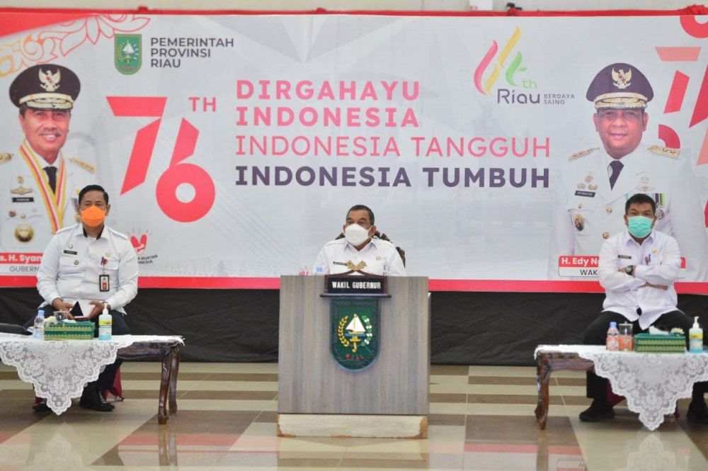 Wagubri Ikuti Sosialisasi Rancangan Peta Indikatif Tumpang Tindih Ketidaksesuaian Secara Virtual