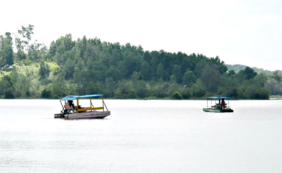 PPKM Mulai Longgar, Objek Wisata Danau Buatan Kembali Ramai Dikunjungi