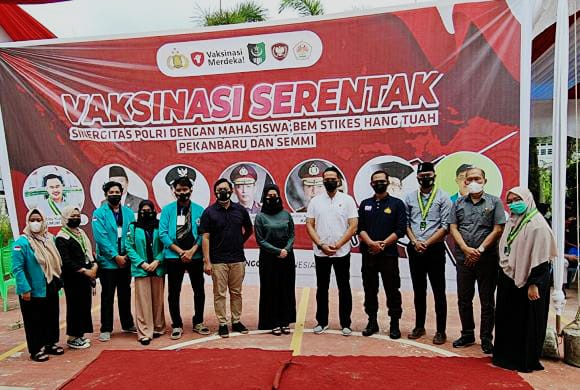 Serikat Mahasiswa Muslimin Indonesia di Riau Gelar Vaksinasi