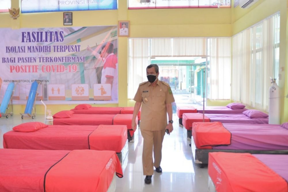 BOR di Isolasi Asrama Haji Riau Dipakai 27 Pasien Corona