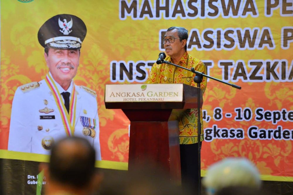 Mahasiswa Institut Agama Islam Tazkia Asal Riau Diharapkan Jadi Pengusaha Hebat