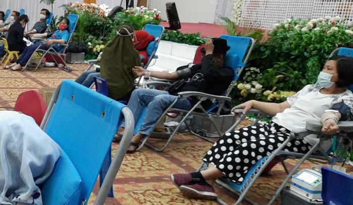 Berlangsung Selama Tiga Hari, PMI Gandeng Relawan Peduli Covid-19 Gelar Donor Darah