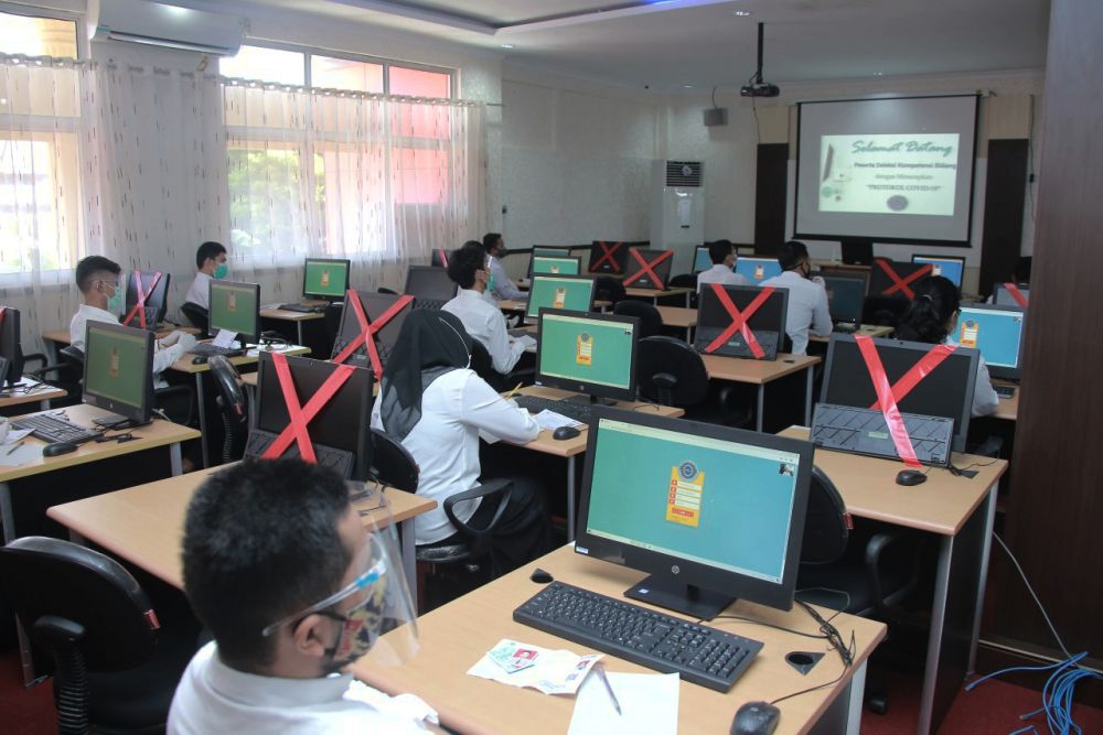 163 Pelamar CPNS Pemprov Riau Sudah Ikuti Ujian SKD