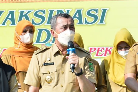 Tunggu Instruksi Pusat, Gubri Berharap PPKM di Riau Masuk Level 1