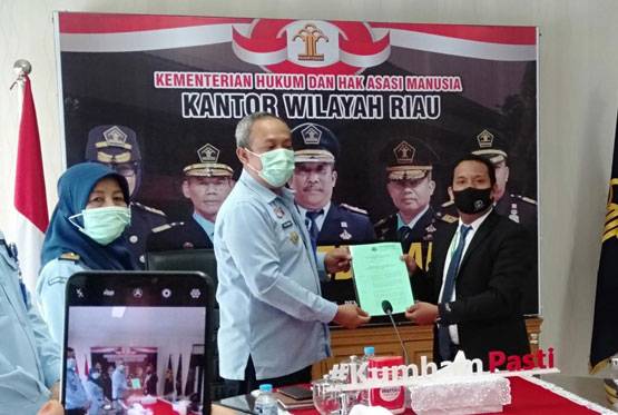 Ketua LBH Ansor Pekanbaru : Paralegal Santri Tersertifikasi Wajib Membela Yang Lemah