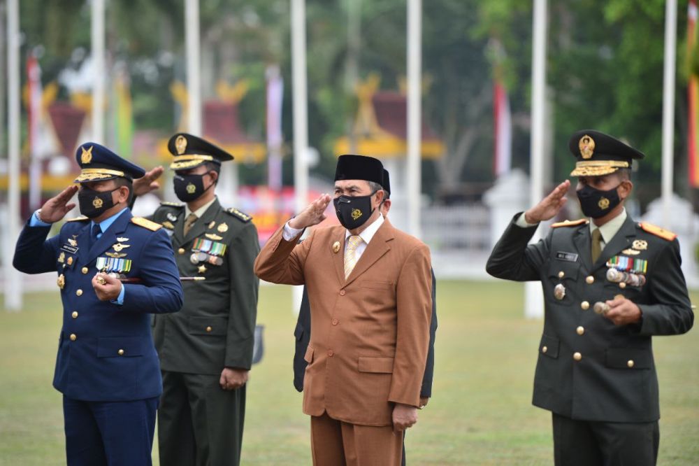 HUT TNI ke-76, Danrem 031 Wira Bima Apresiasi Kerja Keras Prajurit