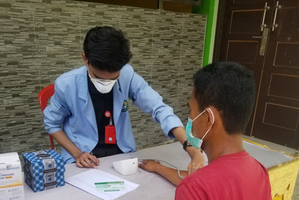 Pengabdian! Dosen FK UNRI Ingatkan Warga Soal Penyakit Tanpa Gejala Tapi Berbahaya