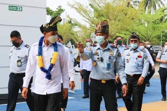 Kunjungi Dumai, Irjen Kemenkumham Beri Penguatan dan Pengawasan Kinerja