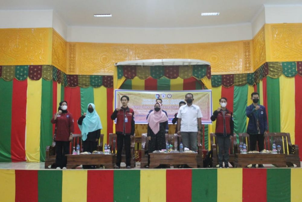 Melalui Pendidikan Dasar Formadiksi Polbeng Latih Mahasiswa Baru KIP Kuliah 2021