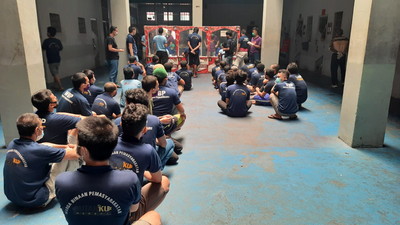 Cegah Penyebaran COVID-19, 100 Warga Binaan Baru Rutan Lakukan Swab Ulang