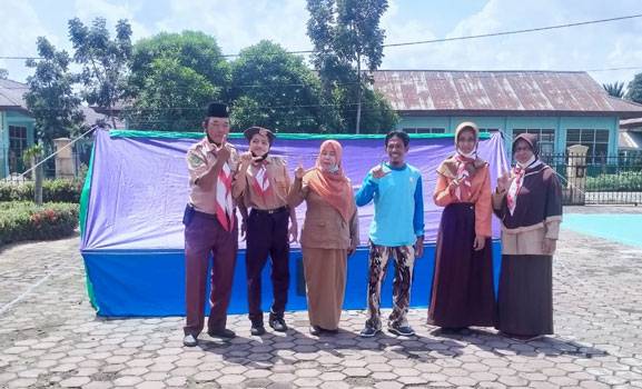 Dua Peserta Didik SLB Negeri Selatpanjang Ikuti Pertemuan Nasional Pramuka Berkebutuhan Khusus