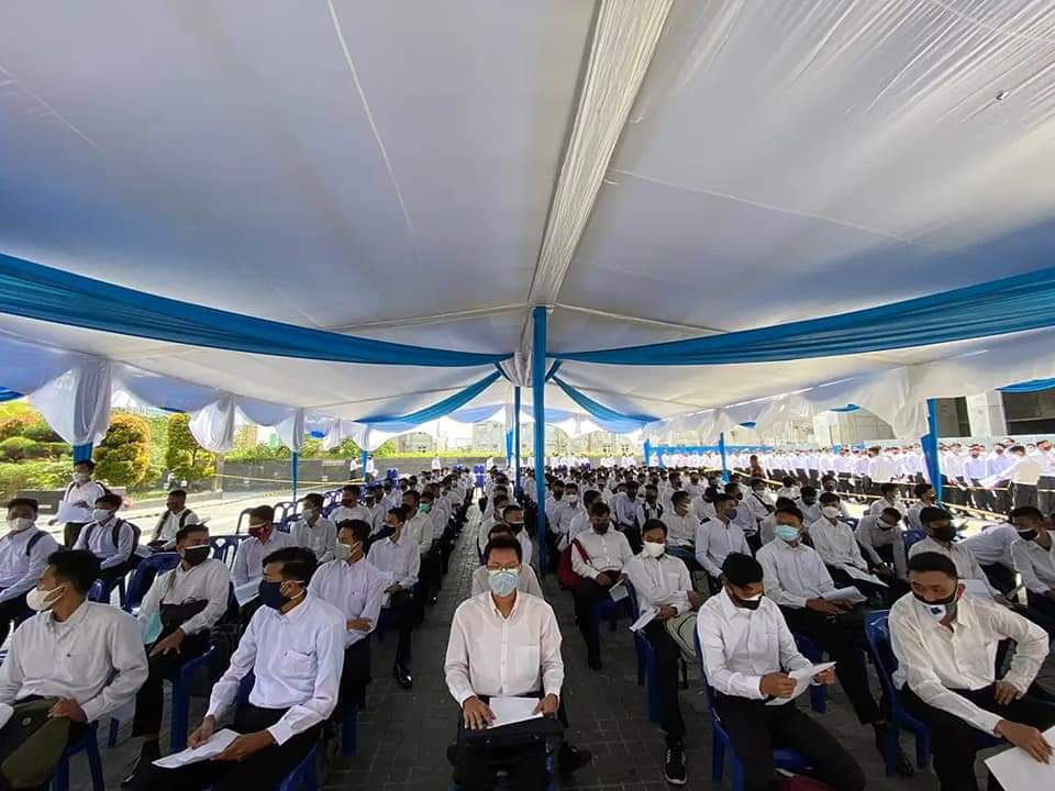 7.969 Peserta Formasi SLTA Bersaing Dapatkan 89 Kursi CPNS Kemenkumham Riau