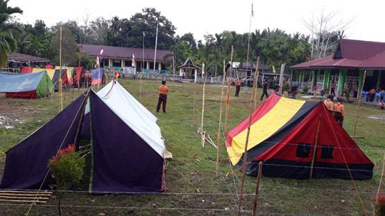 Gudep 06.41-06.42 Pangkalan SD Negeri 6 Renak Dungun Gelar Kegiatan Perjusami