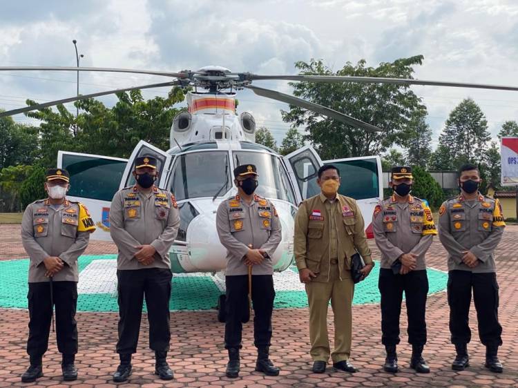 Lakukan Patroli Udara Kembali, Kapolda Riau Temukan Aktivitas Illegal Logging di Kawasan Teluk Pulau