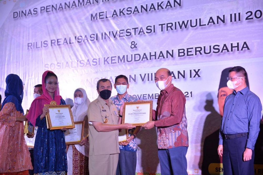 Riau Peringkat 4 Realisasi Investasi Nasional, Begini Penjelasan BKPM