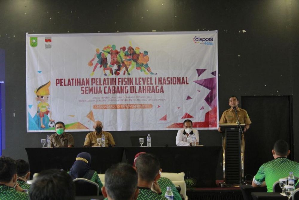 Diikuti 51 Peserta, Dispora Riau Gelar Pelatihan Pelatih Fisik Level I Nasional