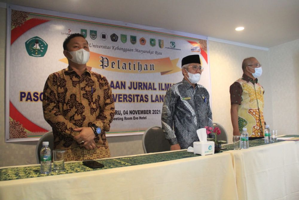 Unilak Menggelar Pelatihan Pengelolaan Jurnal Ilmiah Bagi Dosen, Ini Tujuannya