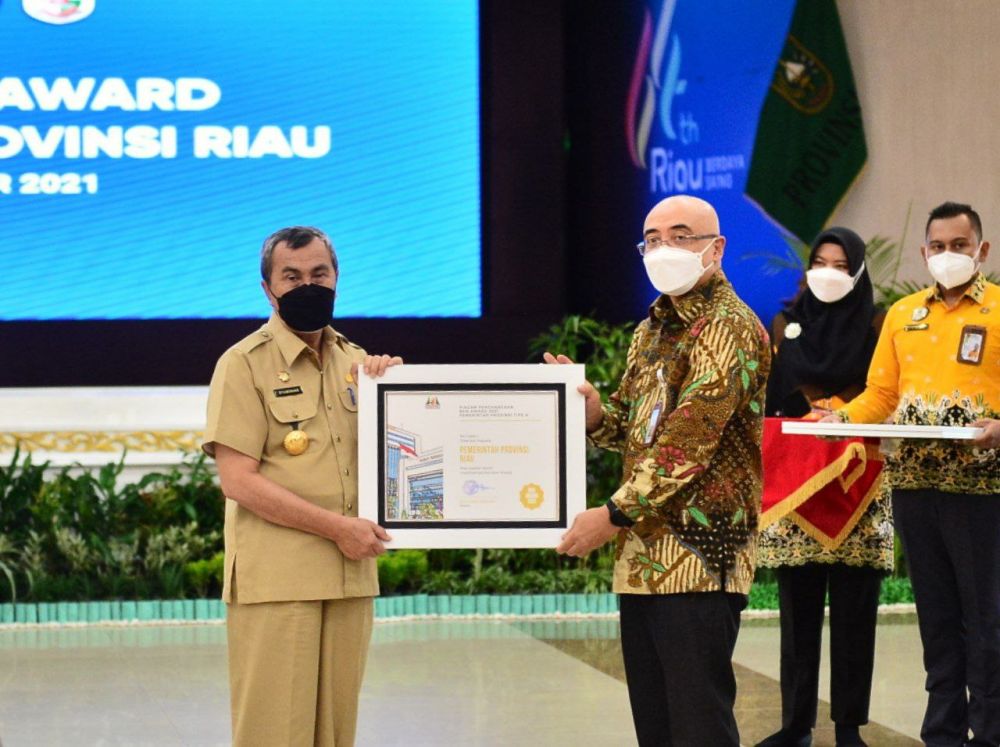 Pemprov Riau Raih BKN Award 2021, Begini penjelasan lengkapnya