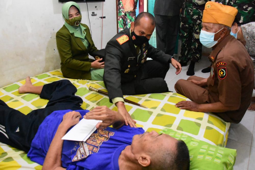 Dikunjungi Danrem 031/WB, Veteran ini Curhat Soal Pelayanan BPJS Khusus