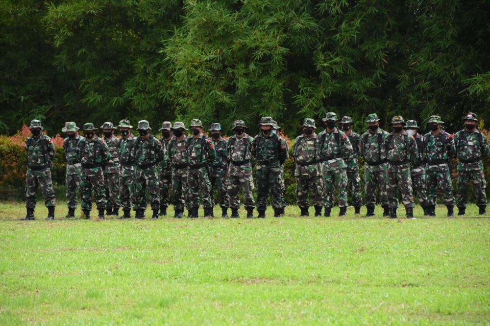 Hadapi Bencana Alam Prajurit TNI Harus Tangguh