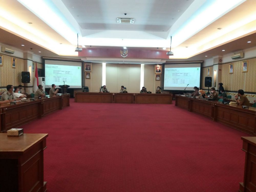 Percepat Sertifikasi Tanah, Pemprov Rakor Bersama Kepala BPN Se Riau