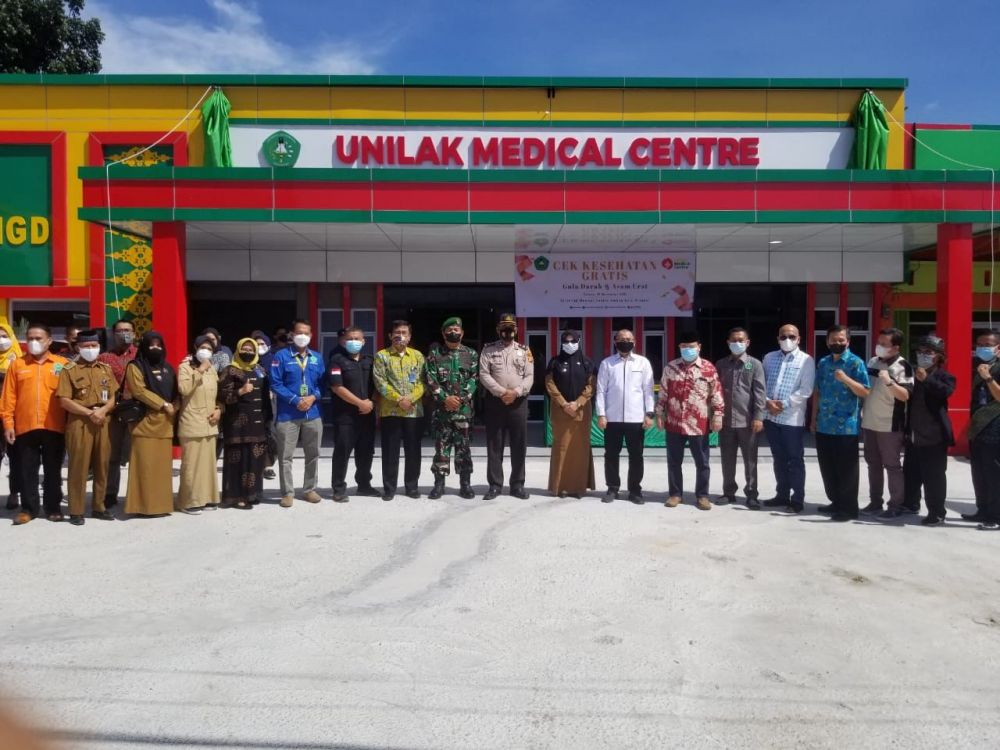 Warga Rumbai Pekanbaru Sudah Bisa Berobat di Unilak Medical Centre