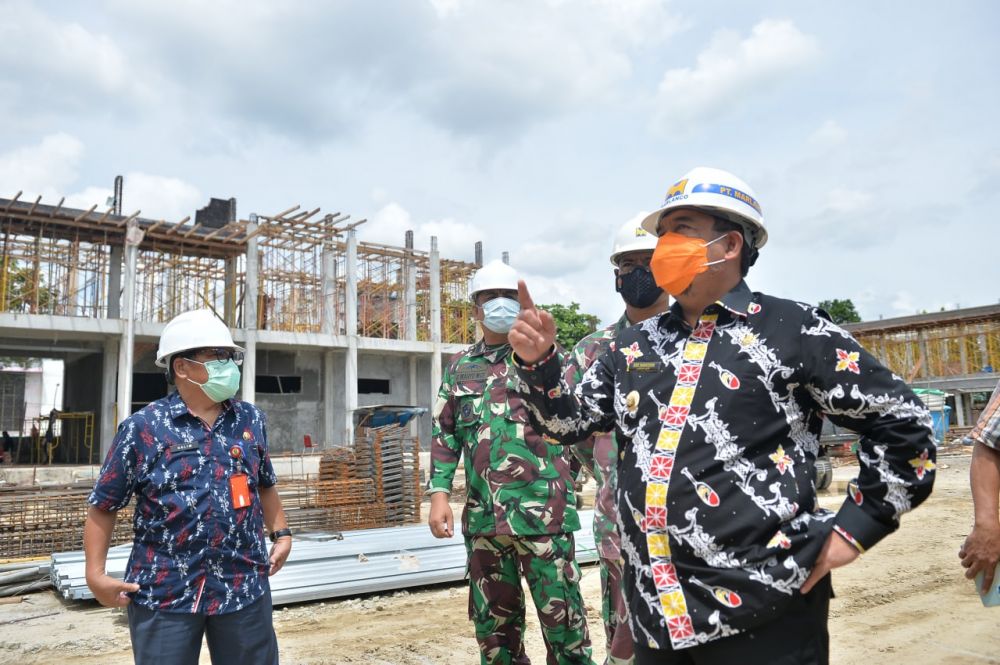 PT Marlanco Sampaikan Progres Pembangunan Makorem 031/WB, Ini Penjelasannya
