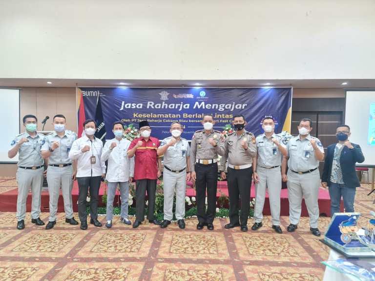 Jasa Raharja Riau Sosialisasi Keselamatan Berlalu Lintas