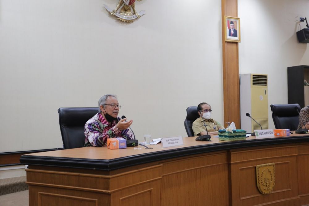 Diskominfotik Riau Gelar FGD Pemaparan Laporan Grand Design Riau Digital