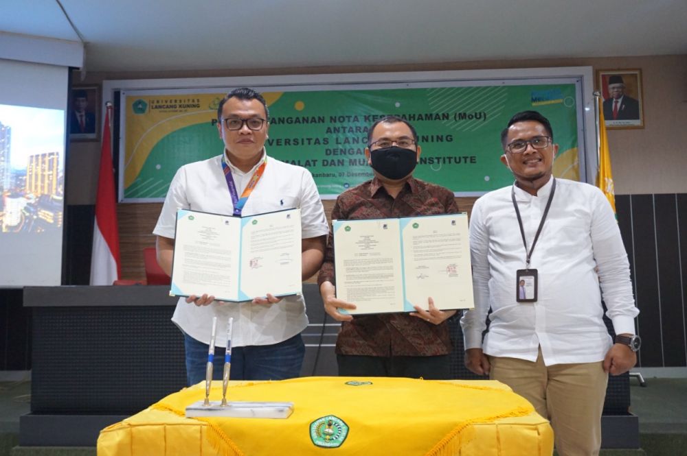 Kembangkan Ekonomi Syariah, Unilak Kerja Sama dengan Muamalat Institut