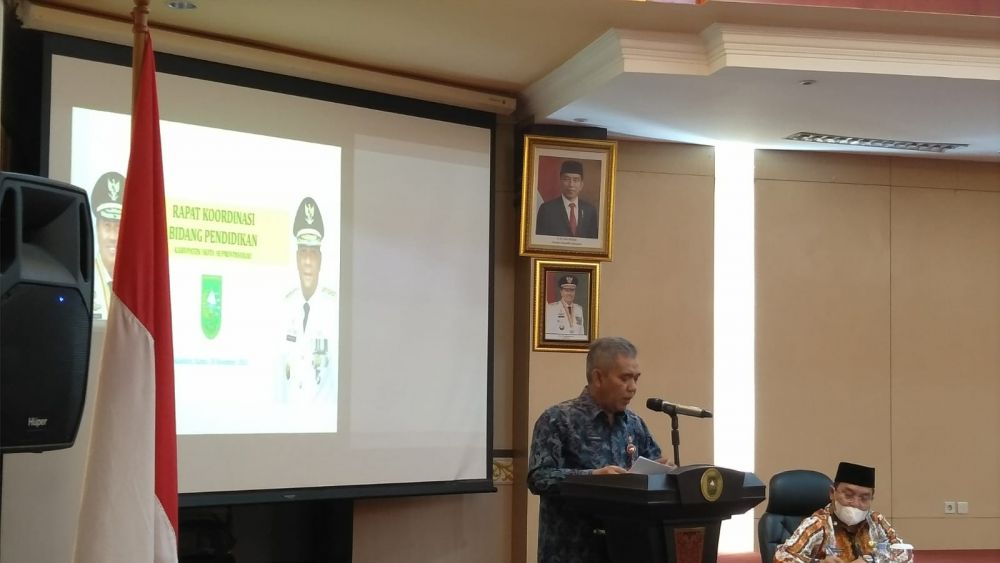 Disdik Riau Dorong Peningkatan Mutu Pendidikan yang Selaras di Provinsi Riau