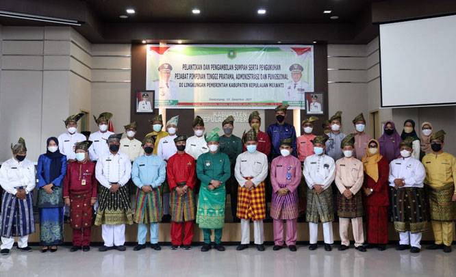 Lantik 23 Pejabat PTP, Administrasi dan Fungsional, Adil: Akan Saya Evaluasi Lagi