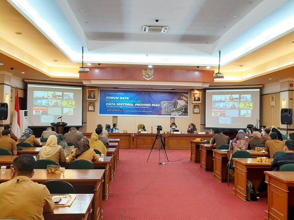 Diskominfotik Riau Gelar Forum Data Teknis Statistik Sektoral