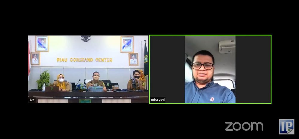 Diskominfotik Riau Gelar Dialog Publik Terkait Vaksinasi Goes to School