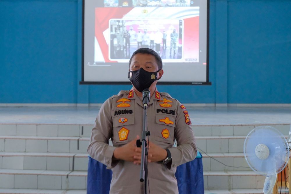 Tinjau Kampar, Kapolda Riau Targetkan 70 Persen Vaksinasi